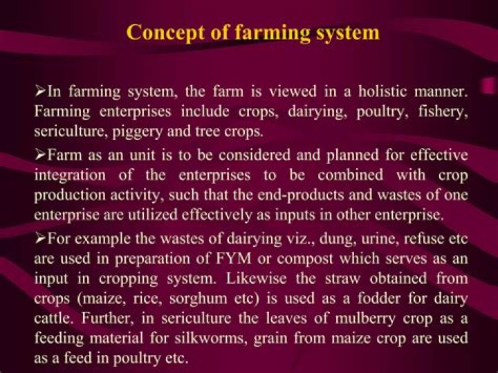 What is a farrowing system?