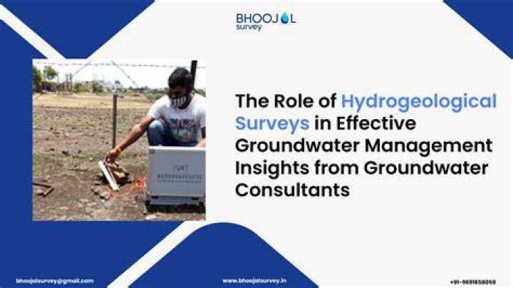 What is a hydrogeological survey?
