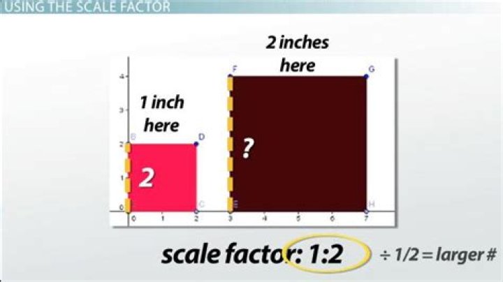 What is a linear scale factor?