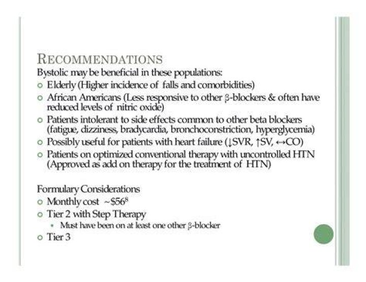 What is bystolic prescribed for?