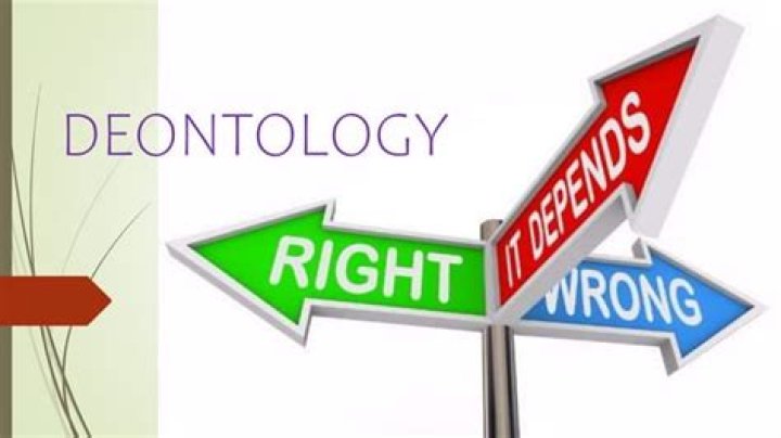 What is deontological ethics PPT?