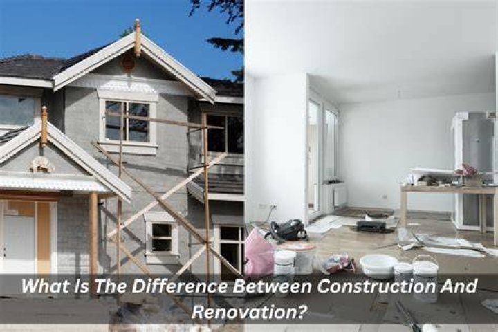 What is difference between renovation and refurbishment?