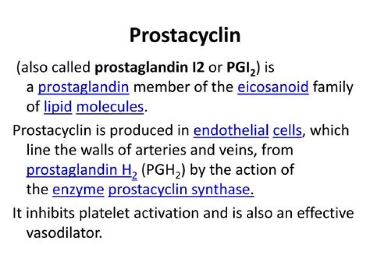 What is inhaled prostacyclin?
