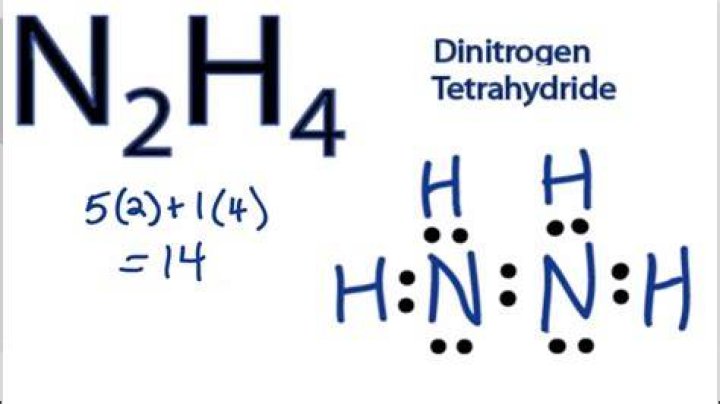 What is the chemical name for N2H4?