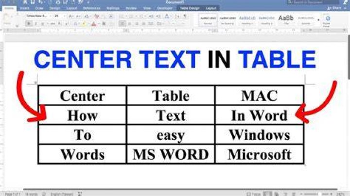 What is the command to break a table in Word?