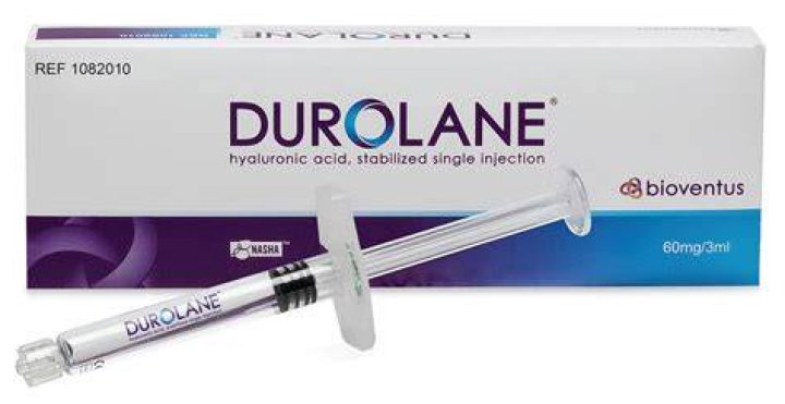 What is the drug DUROLANE used for?