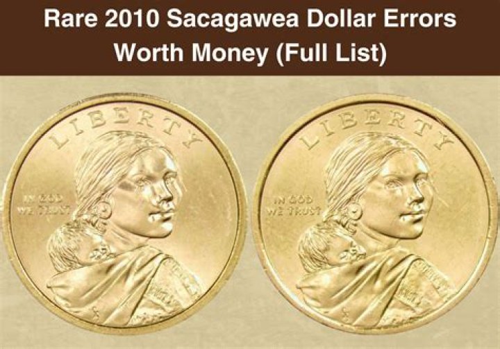 What is the error on the Sacagawea dollar?
