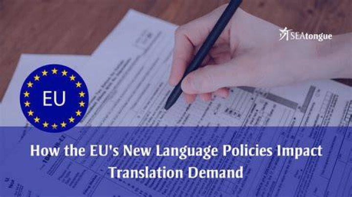 What is the EU language policy?