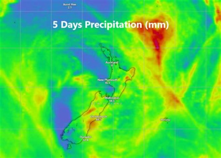 What is the long range weather forecast for Auckland?