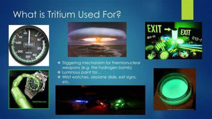 What is tritium used for?