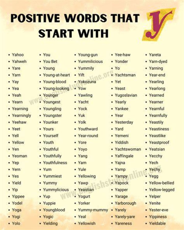 What positive words start with the letter J?