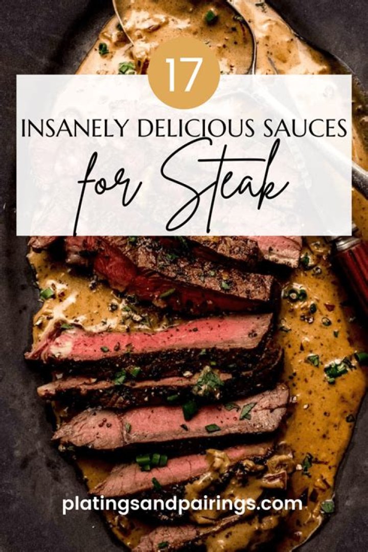 What sauces go well with steak?