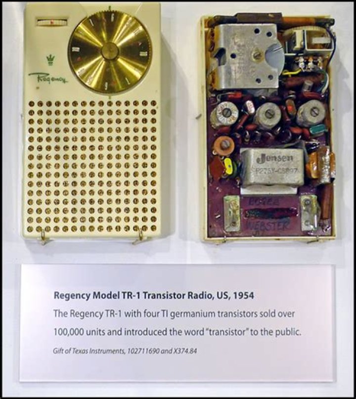 What was the first transistor radio made in Japan?
