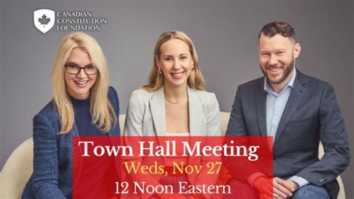What was the purpose of town hall meetings?
