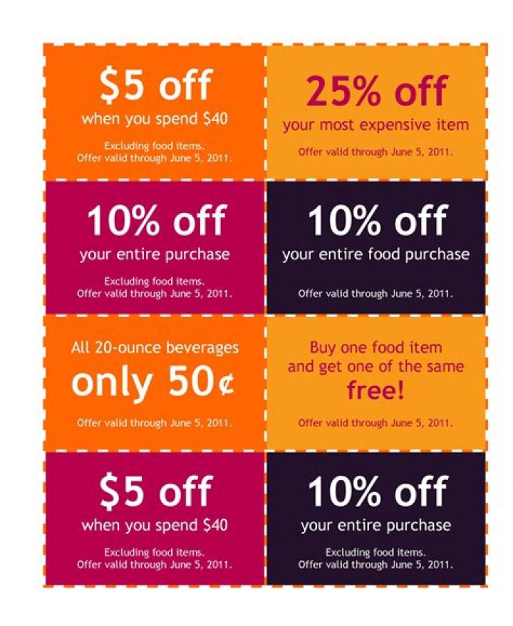 Where do you keep coupons?