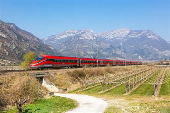 Where does the high-speed train go in Europe?