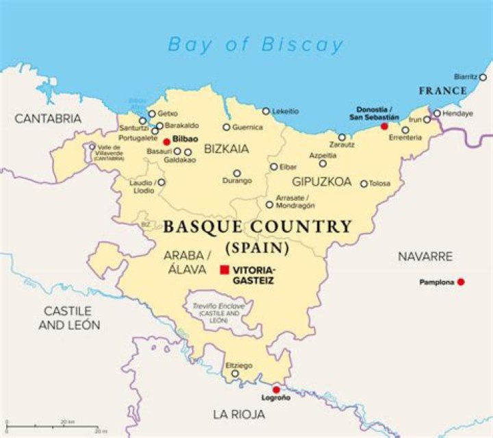 Where in Spain is Vizcaya?