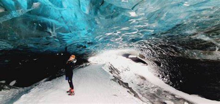 Where is the ice cave in Iceland?