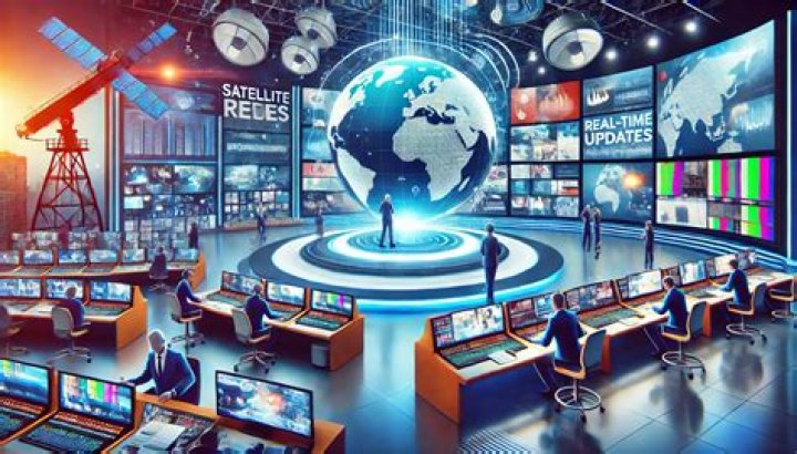 Who established the first broadcasting service in Nigeria?