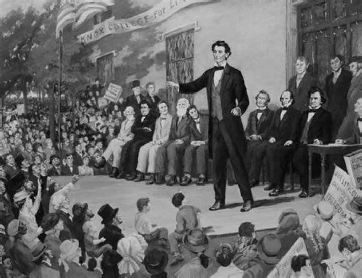 Who won the 1858 Senate race in Illinois?