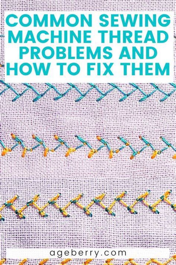 Why can you use just one thread when sewing?